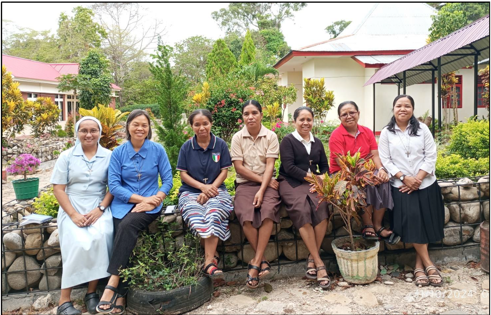 Sisters in the jesuit center